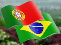 We propose learning portuguese in two language options - European and Brazilian.